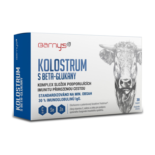 Kolostrum s beta-glukany