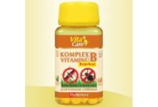 KOMPLEX VITAMÍNOV B-REPELENT 60 kapslí