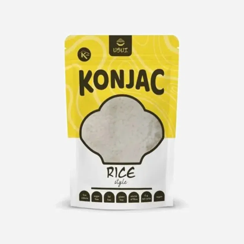 Konjaková rýže v nálevu