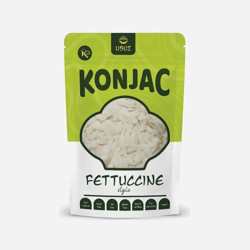 Konjakové fettuccine v nálevu