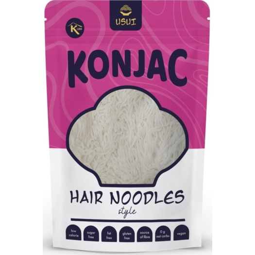 Konjakové vlasové nudle v nálevu