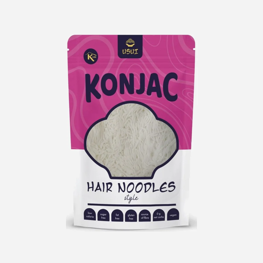 Konjakové vlasové nudle v nálevu
