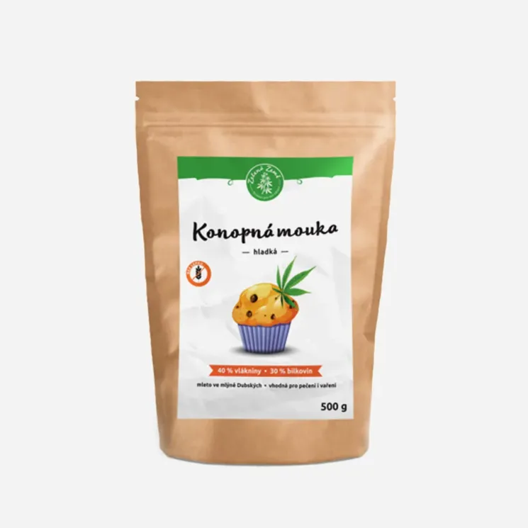 Konopná mouka hladká 500 g 6 x 500 g