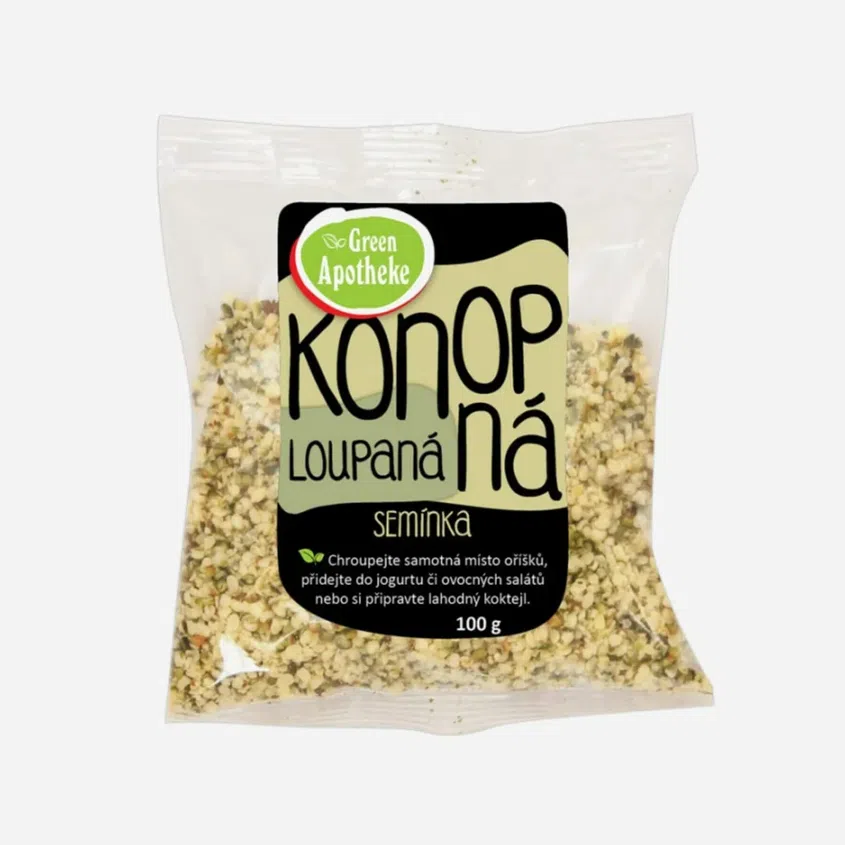 Konopná semínka loupaná