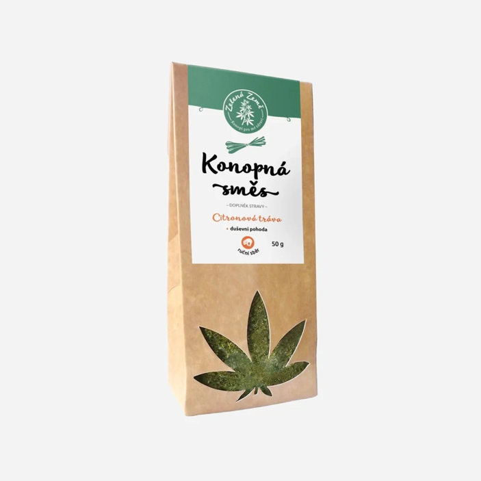 Konopná směs s citrónovou trávou 50g