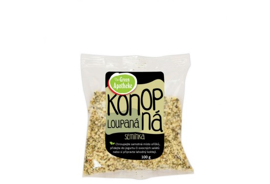 Konopné semienka lúpané