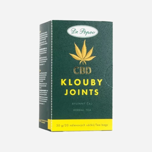 Konopný čaj s CBD Klouby 20 sáčků