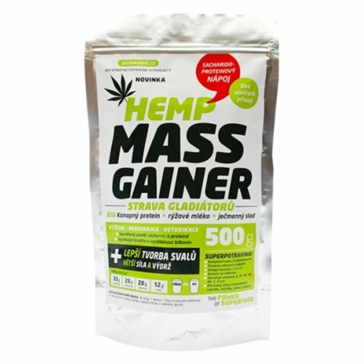 Konopný gainer Fitness - expirace