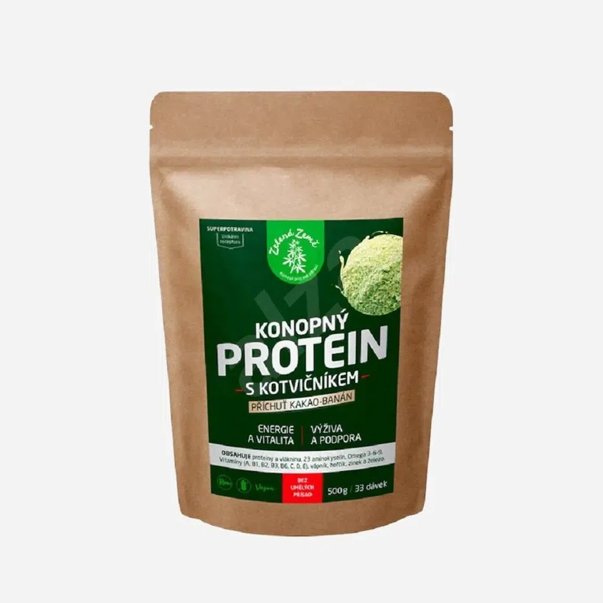 Konopný protein s kotvičníkem