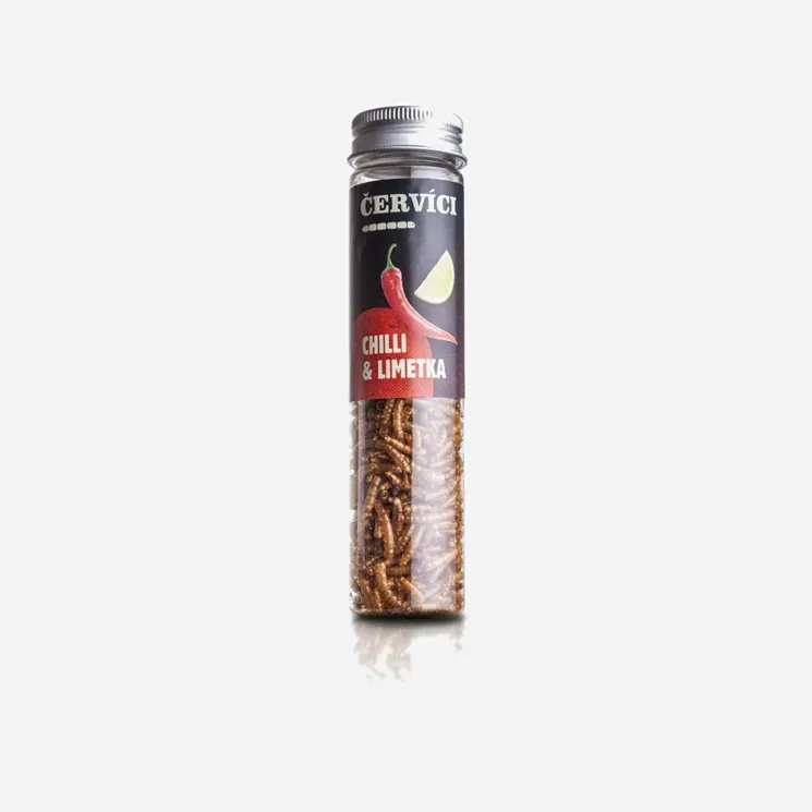Kořenění červíci chilli a limetka 6 x 15 g