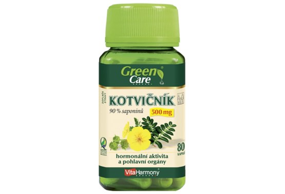 Kotvičník 500 mg 90% saponínov 80 tabliet