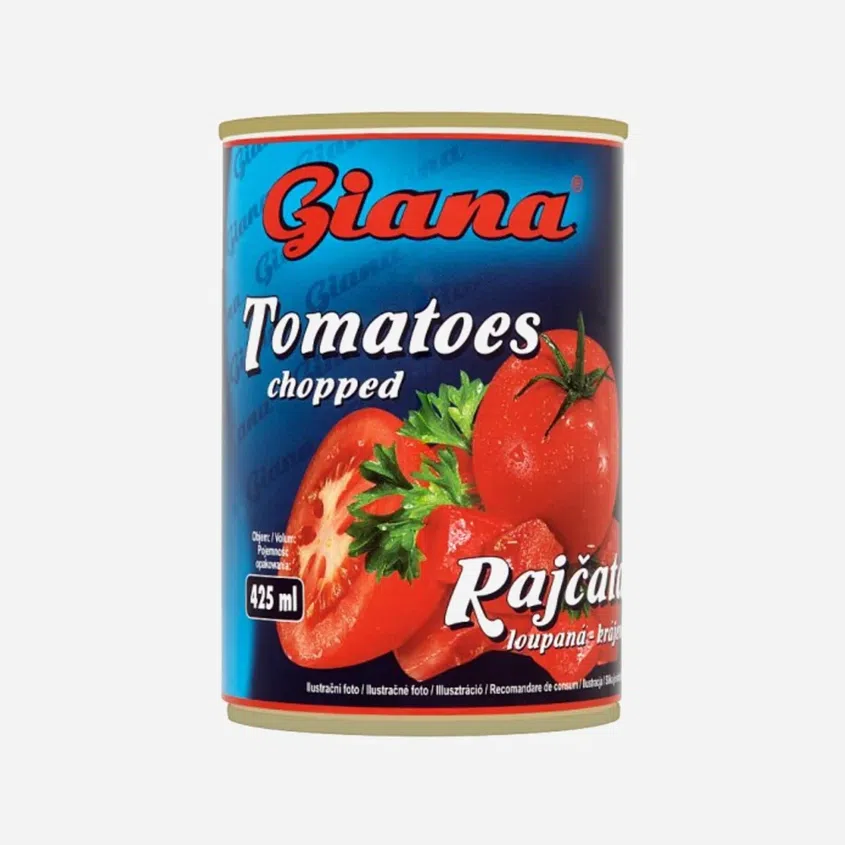 Krájená rajčata 425 g