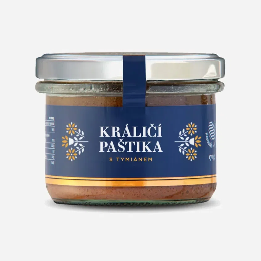 Králičí paštika s tymiánem