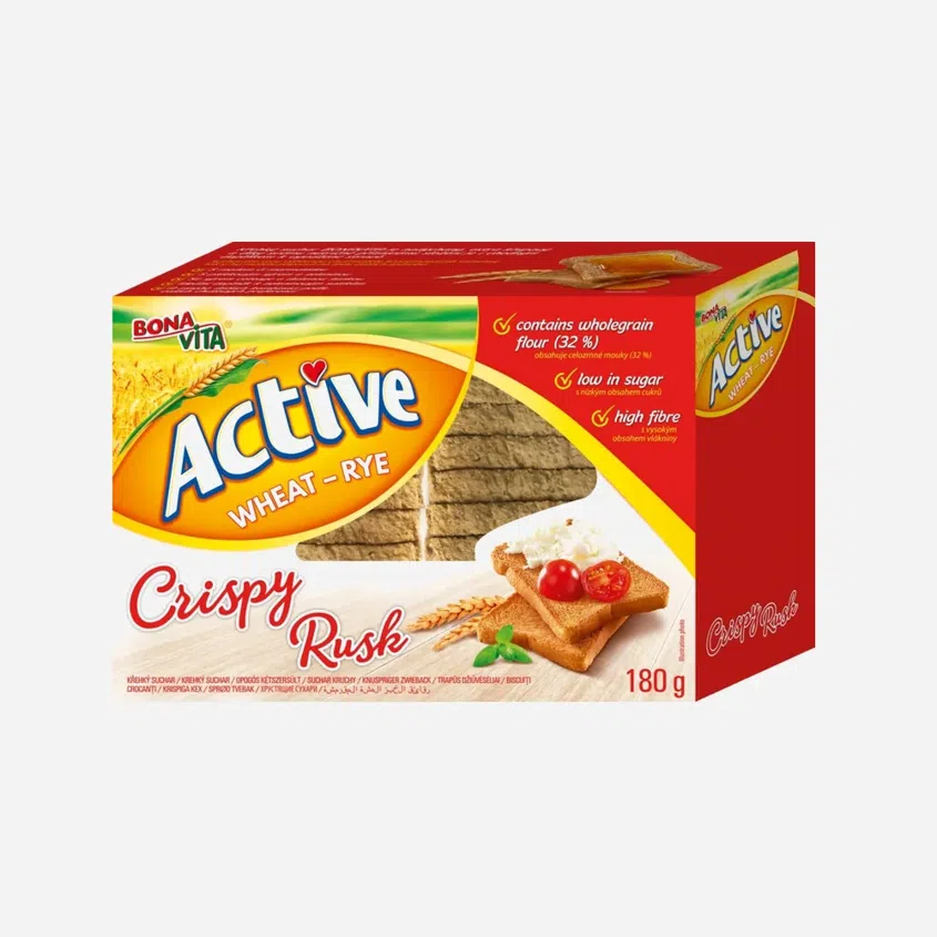 Křehký suchar pšenično - žitný