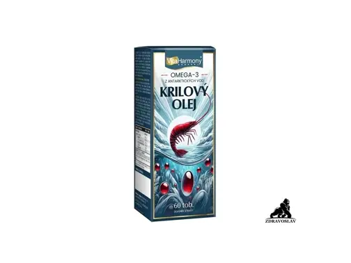 Krilový olej 1200 mg (Omega 3)