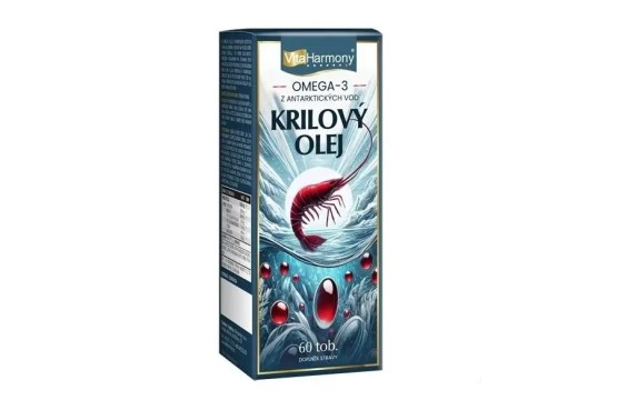 Krilový olej 1200 mg (Omega 3)