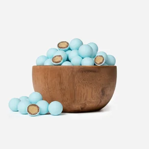 Křupavé kuličky modré