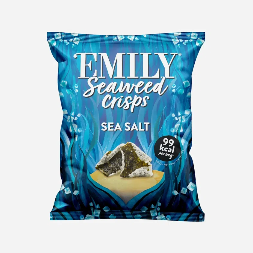 Křupavé mořské řasy mořská sůl