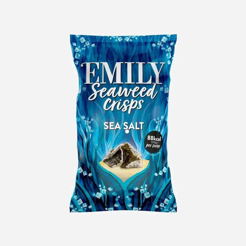 Křupavé mořské řasy mořská sůl