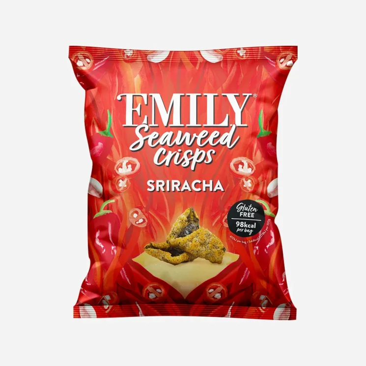 Křupavé mořské řasy sriracha