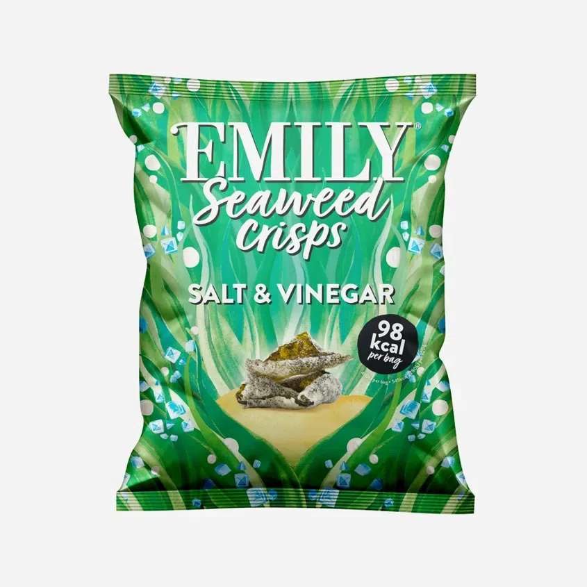 Křupavé mořské řasy sůl a ocet