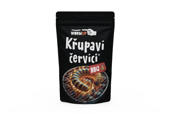 Křupaví červíci BBQ