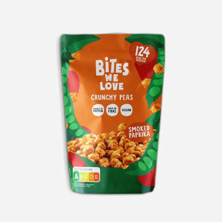 Křupavý hrách, uzená paprika 6 x 100 g