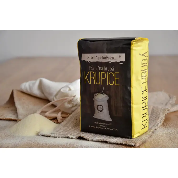 Krupice hrubá  - expirace 20.8.2026