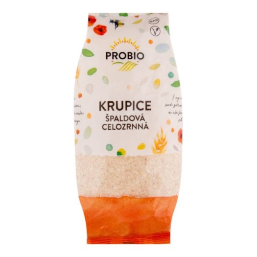 Krupice špaldová celozrnná BIO