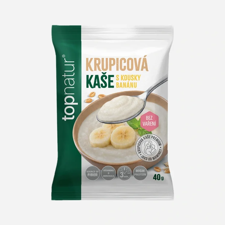 Krupicová kaše Banán