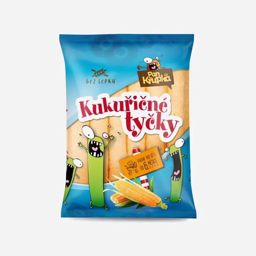 Křupky kukuřičné tyčky