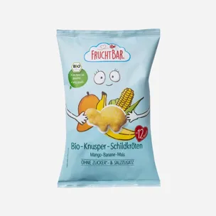 Křupky Želvy - kukuřice, mango a banán BIO 5 x 30 g