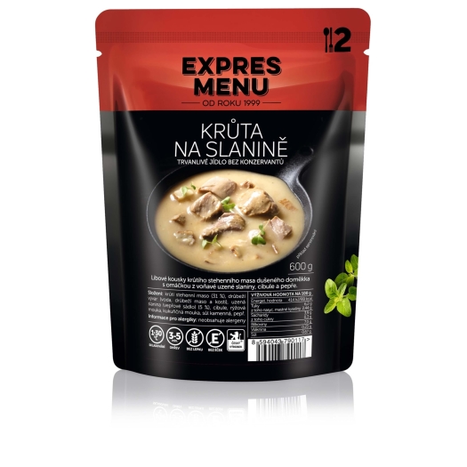 Krůta na slanině