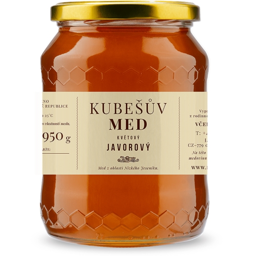 Kubesuv med Med Kvetový - javorový