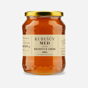 Kubesuv med Med kvetový rozkvitnutá lúka
