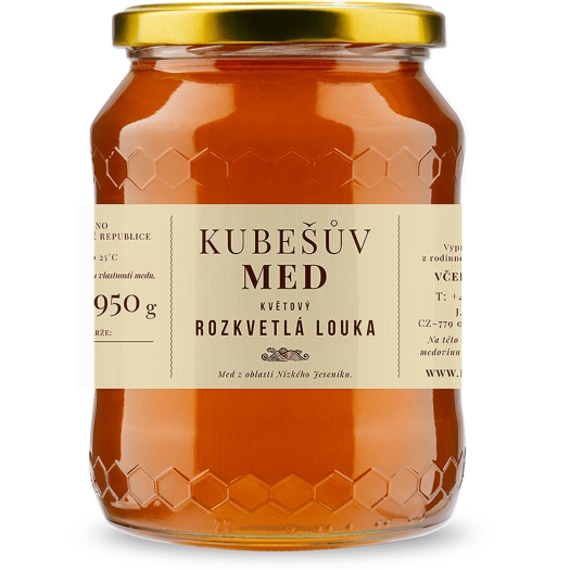Kubesuv med Med kvetový rozkvitnutá lúka