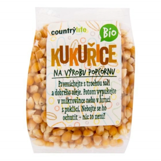 Kukuřice na výrobu popcornu BIO
