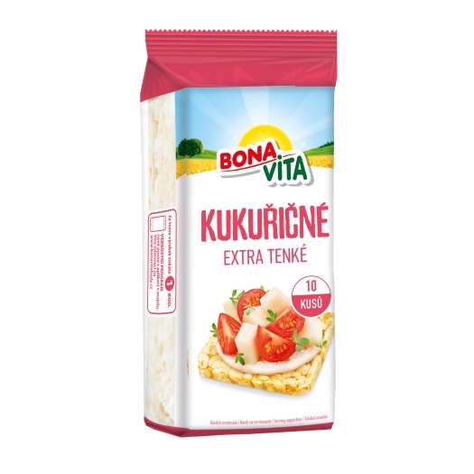 Kukuřičné chlebíčky extra tenké