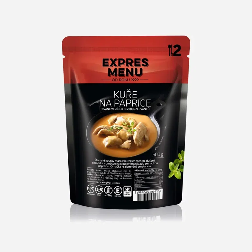 Kuře na paprice