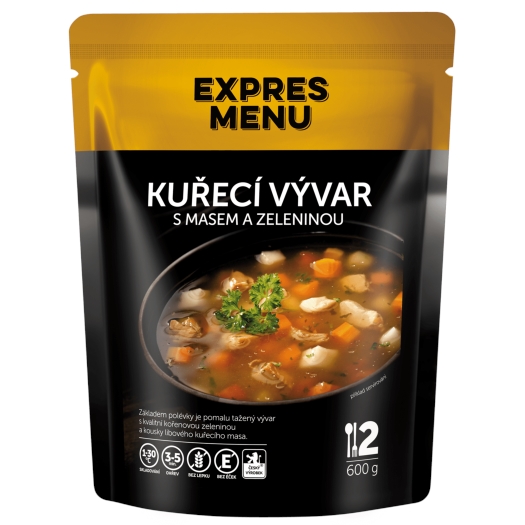 Kuřecí vývar se zeleninou