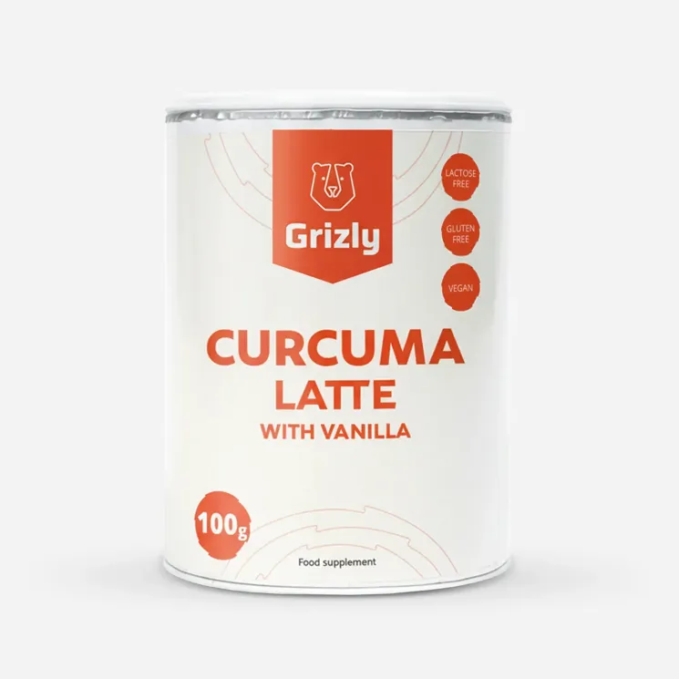 Kurkuma Latte vanilka 6 x 100 g