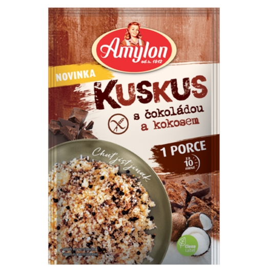 Kuskus s čokoládou a kokosem