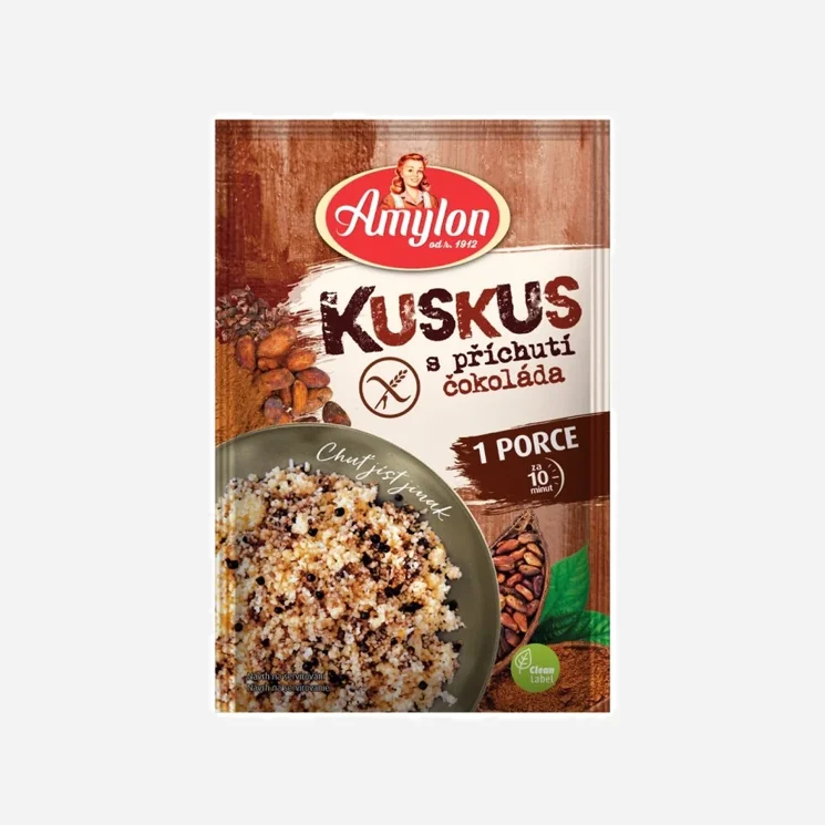 Kuskus s čokoládou bez lepku