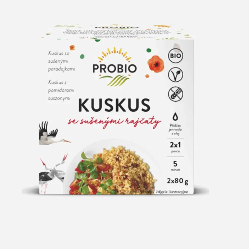 Kuskus se sušenými rajčaty BIO 2 x 80 g