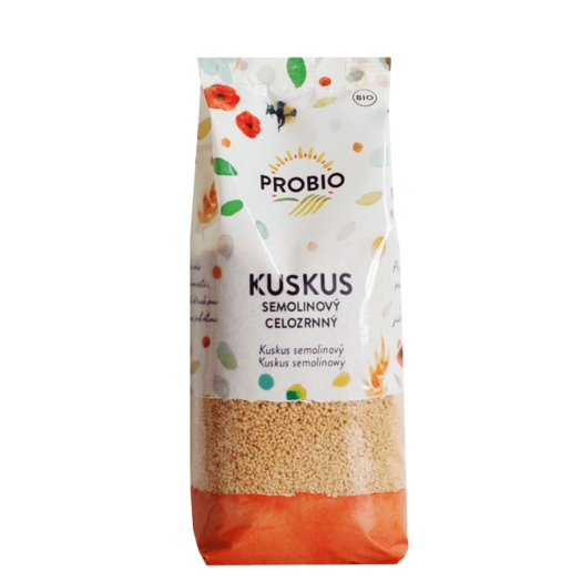 Kuskus semolinový celozrnný BIO