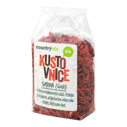 Kustovnica čínska sušená - goji BIO