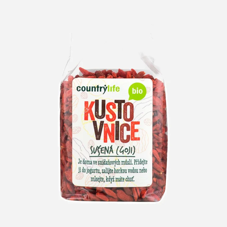 Kustovnice cizí sušená - goji BIO