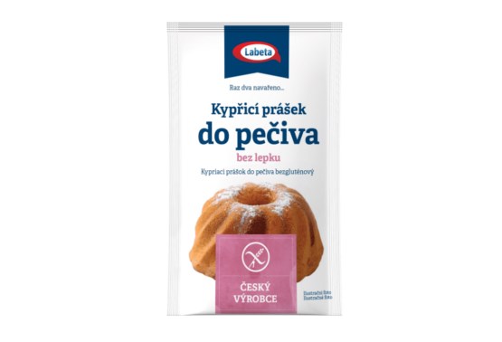 Kypriaci prášok do pečiva bez lepku