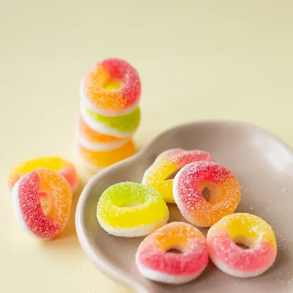 Kyselé mini kroužky