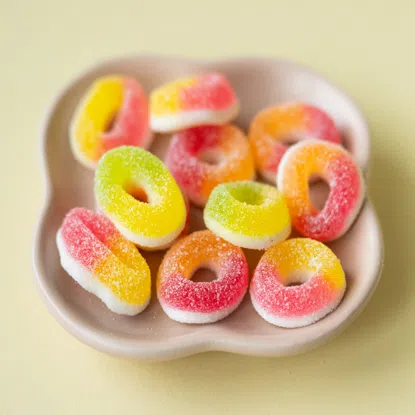 Kyselé mini kroužky